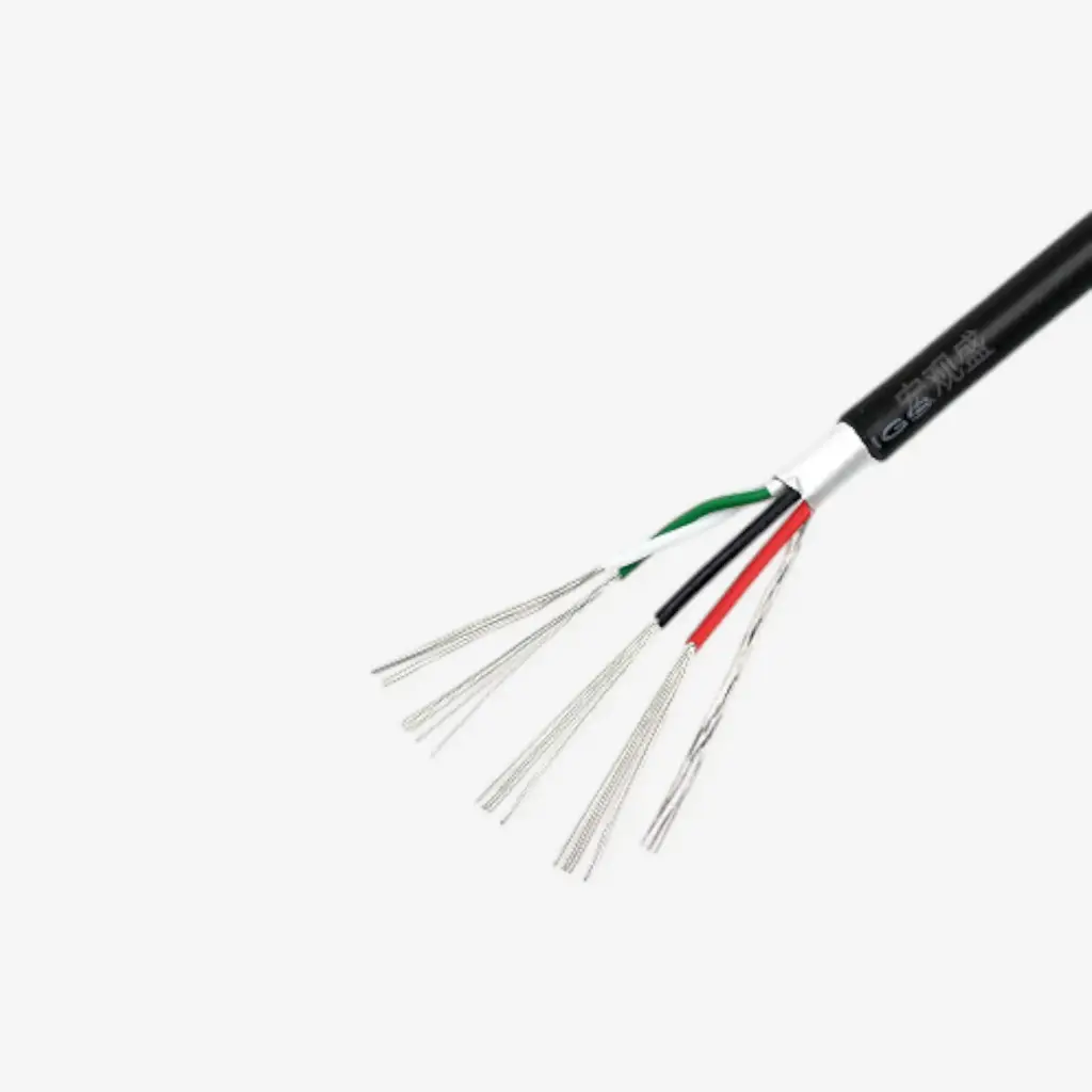 Кабель сигнальний UL2725 26AWG+28AWG OD3.5mm, чорний